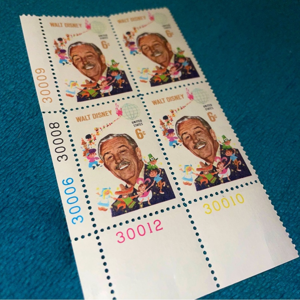 Walt Disney 1355 stamps vintage collectable